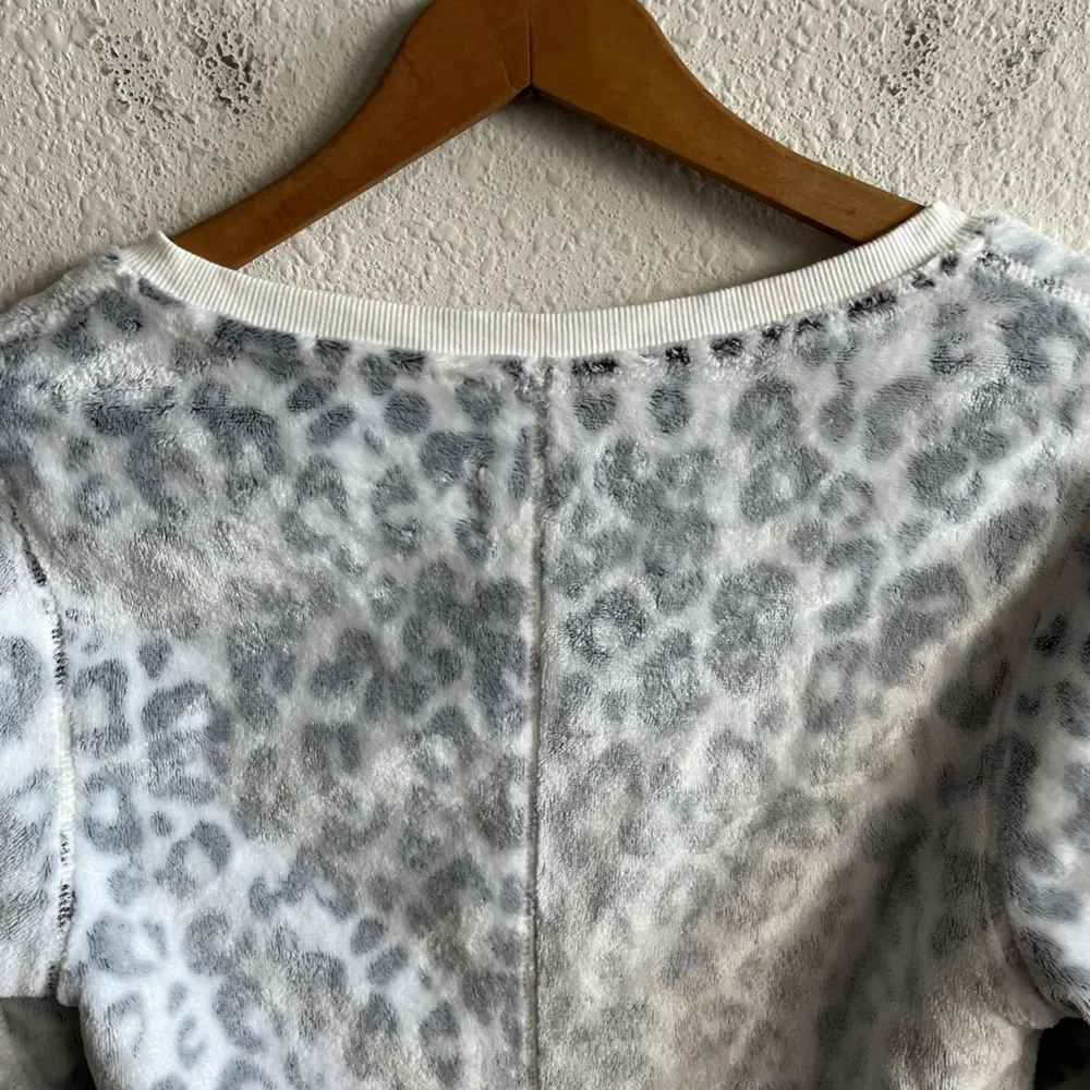 Ugg Women's Top Daisy Fleece Cotton Blend V-neck Long Sleeve Sweater Size S - Picture 13 of 13